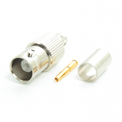 BNC Connector Crimp Jack for LMR240