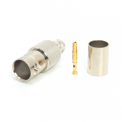 BNC Connector Crimp Jack for RG6