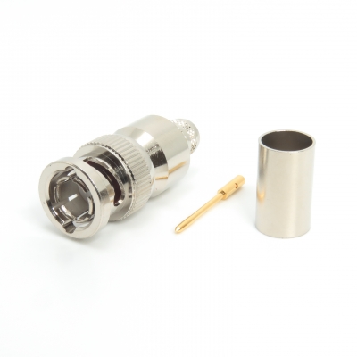 8K UHD BNC Connector Crimp Plug for Belden 4794R