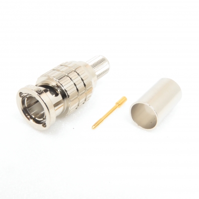 75 Ohm BNC Connector Crimp Plug for Belden 1794A
