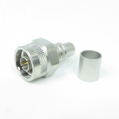 N Connector Crimp Plug for LMR400