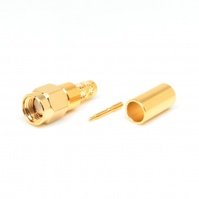 SMA Connector Crimp Plug for LMR195