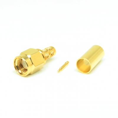 SMA Connector Crimp Plug for RG223