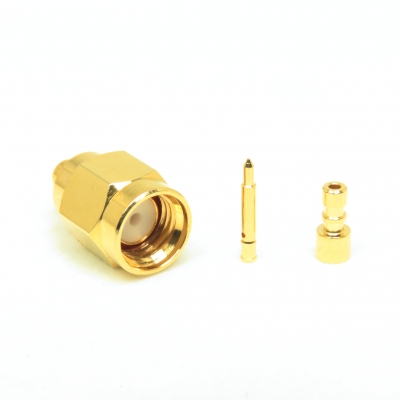 SMA Connector Crimp Plug for 1.13mm Cable