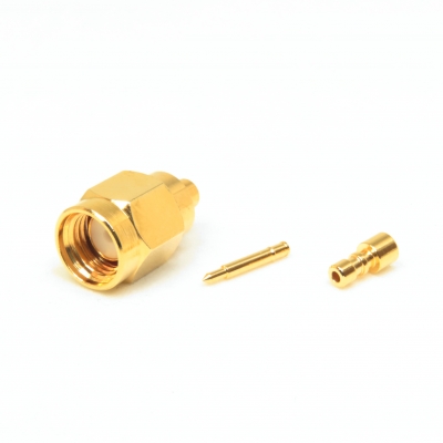 SMA Connector Crimp Plug for 1.32mm DB Cable