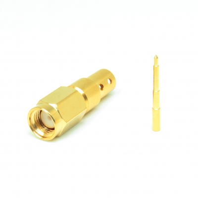26.5 GHz SMA Direct Solder Plug for HP190S Cable