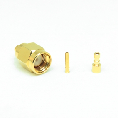 RP-SMA Connector Crimp Plug for RG178 Cable
